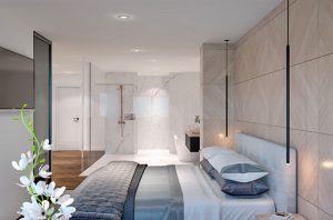 render dormitorio para promocion inmoiliaria