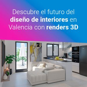 Renders diseño interiores Valencia